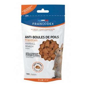 FRANCODEX Hairball Remedy pochoutka králík 50 g obraz