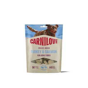 CARNILOVE Dog freeze dried sušené krůtí & losos 60 g obraz