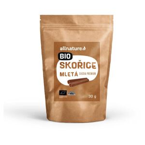 ALLNATURE Skořice mletá Cassia BIO 30 g obraz
