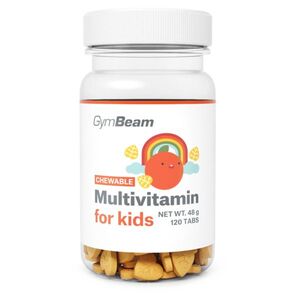 GYMBEAM Multivitamín pro děti 120 tablet obraz