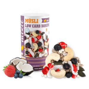 MIXIT Müsli low carb borůvka 400 g obraz
