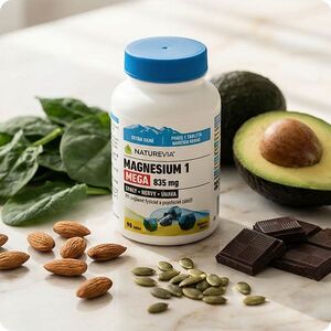 NATUREVIA Magnesium 1 mega 835 mg 90 tablet obraz