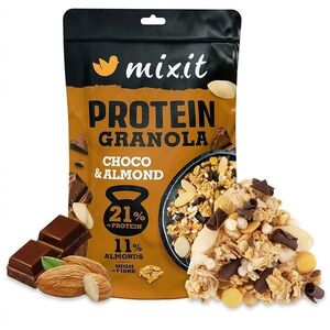 MIXIT Proteinová granola čoko a mandle 450 g obraz
