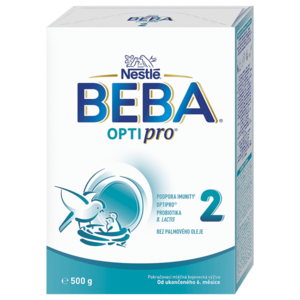 BEBA Optipro 2 kojenecké mléko od 6. měsíce 500 g obraz