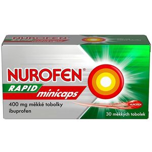 NUROFEN Rapid minicaps 400 mg 30 měkkých tobolek obraz