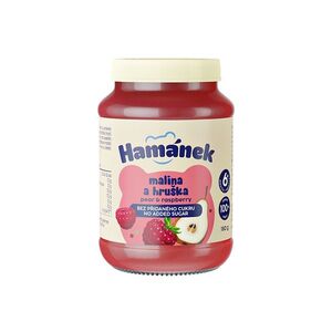 HAMÁNEK Malina a hruška 6m+ 180 g obraz
