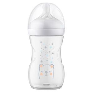 PHILIPS AVENT Láhev Natural Response s ventilem AirFree medvěd 260 ml 1m+ obraz