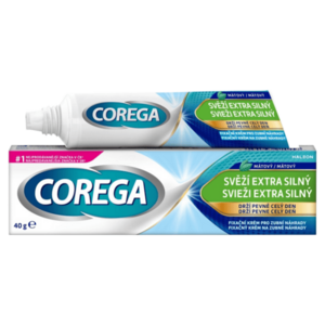 COREGA Fixační extra silný krém Svěží dech 40 g obraz