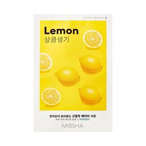 MISSHA Airy fit sheet mask lemon plátýnková maska 19 g obraz