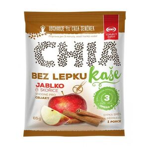 SEMIX Chia kaše bez lepku s jablky a skořící 65 g obraz