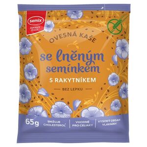 SEMIX Ovesná kaše s rakytníkem a lněným semínkem 65 g obraz