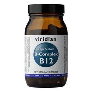 VIRIDIAN Nutrition B-Complex B12 High Twelwe 90 kapslí obraz