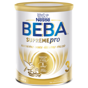 BEBA SUPREMEpro 3 kojenecké mléko od ukončeného 12. měsíce 6HMO 800 g obraz