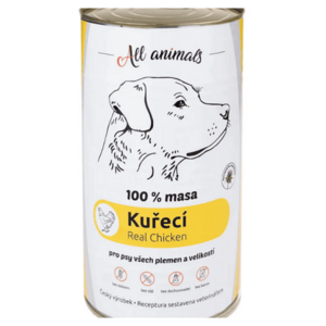 ALL ANIMALS Kuřecí mleté konzerva 1200 g obraz