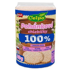 CELPO Celozrnné pohankové extra jemné chlebíčky s mořskou solí 80 g obraz