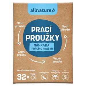 ALLNATURE Prací proužky 16 kusů 32 praní obraz