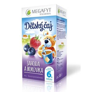 Megafyt Dětský čaj Jahoda a borůvka 20x2 g obraz