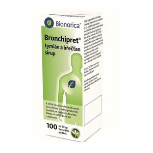 Bronchipret tymián a břečťan sirup 100 ml obraz