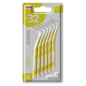 Dr. Max PRO32 Mezizubní kartáček 0, 7 mm 6 ks obraz