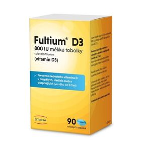 Fultium D3 800 IU 90 měkkých tobolek obraz
