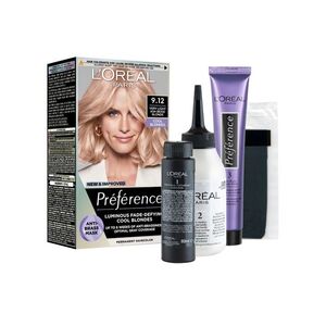 Loréal Paris Preference Cool Blondes 9.12 studená velmi světlá blond obraz