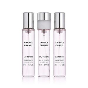 Chanel Chance Eau Tendre EDT 3 x 20 ml náplň do kapesního spreje W obraz