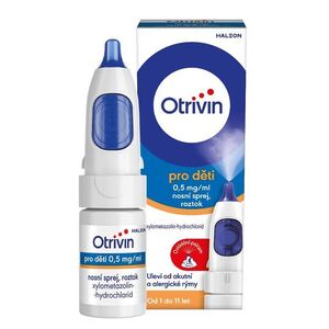 Otrivin pro děti 0, 5 mg/ml nosní sprej 10 ml obraz