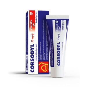 Corsodyl 10 mg/g dentální gel 50 g obraz