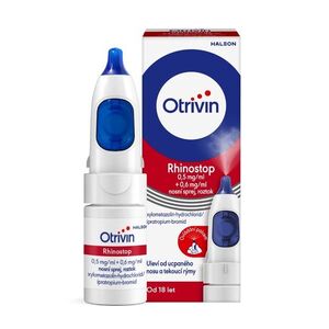 Otrivin Rhinostop 0, 5 mg/ml + 0, 6 mg/ml nosní sprej, roztok 10 ml obraz