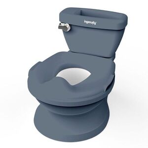 Ingenuity Toaleta dětská se zvukem My Size™ modrá obraz