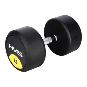 HMS Pogumovaná jednoruční činka HG Pro 35 kg obraz