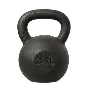 HMS Litinový kettlebell KZG32 32 kg, černý obraz
