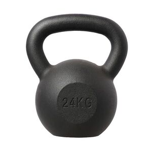 HMS Litinový kettlebell KZG24 24 kg, černý obraz