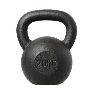 HMS Litinový kettlebell KZG20 20 kg, černý obraz