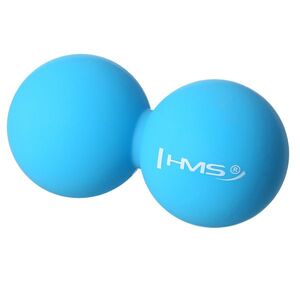 HMS Dvojitý masážní míč BLC02 modrý - Lacrosse Ball obraz