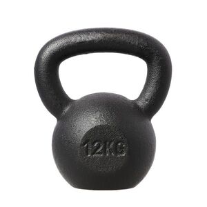 HMS Litinový kettlebell KZG12 12 kg, černý obraz