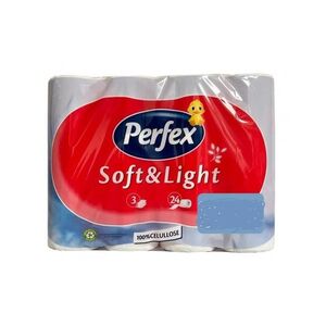 Perfex toaletný papier 24ks 3vrst. obraz