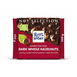 RITTER SPORT Hořká čokoláda s celými ořechy 100 g obraz