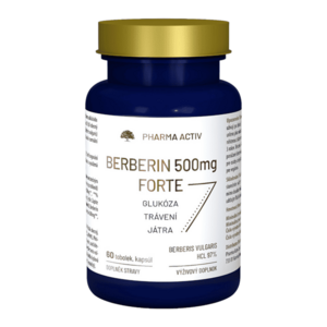 PHARMA ACTIV Berberin 500 mg FORTE 60 tobolek obraz
