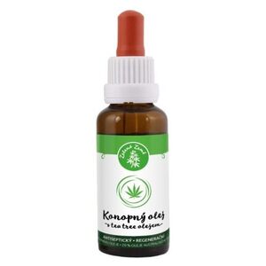 ZELENÁ ZEMĚ Konopný & tea tree olej 30 ml obraz