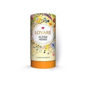 LOVARÉ Alpine herbs sypaný bylinný čaj 80 g obraz