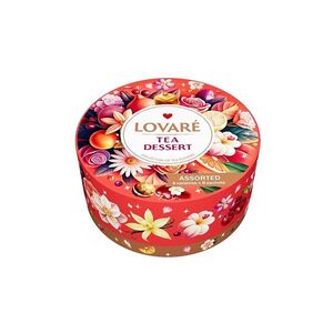 LOVARÉ Tea dessert kolekce černých čajů 40 sáčků obraz