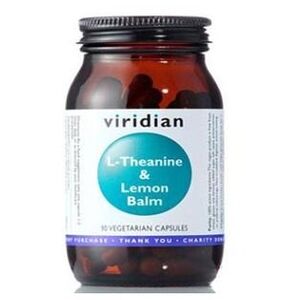 VIRIDIAN Nutrition L-Theanine & Lemon Balm 90 kapslí obraz
