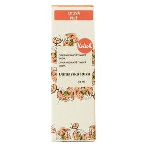 KVITOK Organická květinová voda Damašská růže 30 ml obraz