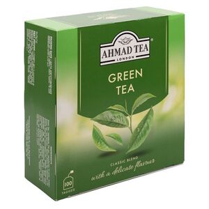 AHMAD TEA Green Tea 100x2 g obraz