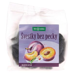 BIO NEBIO Sušené švestky vypeckované BIO 150 g obraz