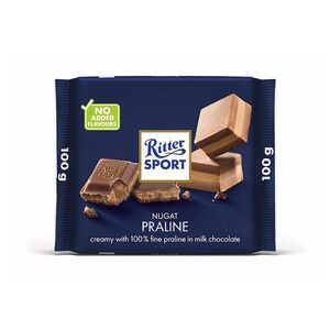 RITTER SPORT Nugát mléčná čokoláda 100 g obraz