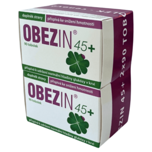 OBEZIN 45+ měsíční hubnoucí kúra 2x90 tobolek obraz