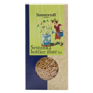 SONNENTOR Semínka hořčice žluté BIO 120 g obraz