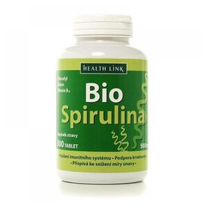 HEALTH LINK Spirulina 500 mg BIO 300 tablet obraz
